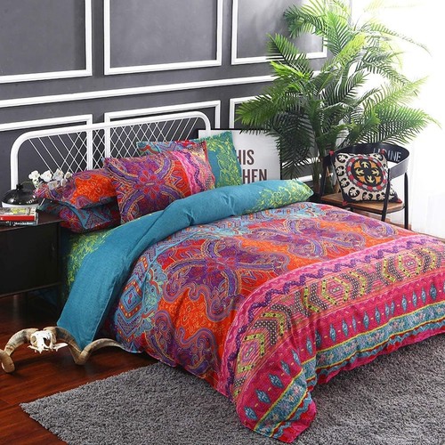 Bohemian comforter set - bohemian,
