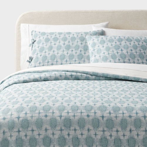 Yarn dye ikat duvet - dye,