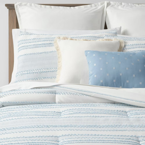 8pc full clipped jacquard - 8pc,