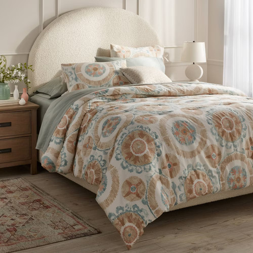 Full queen suzani print - suzani,